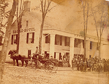 Eagle Hotel site became location of Ballston Spa, NY Post Office